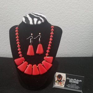 Necklaces and earring